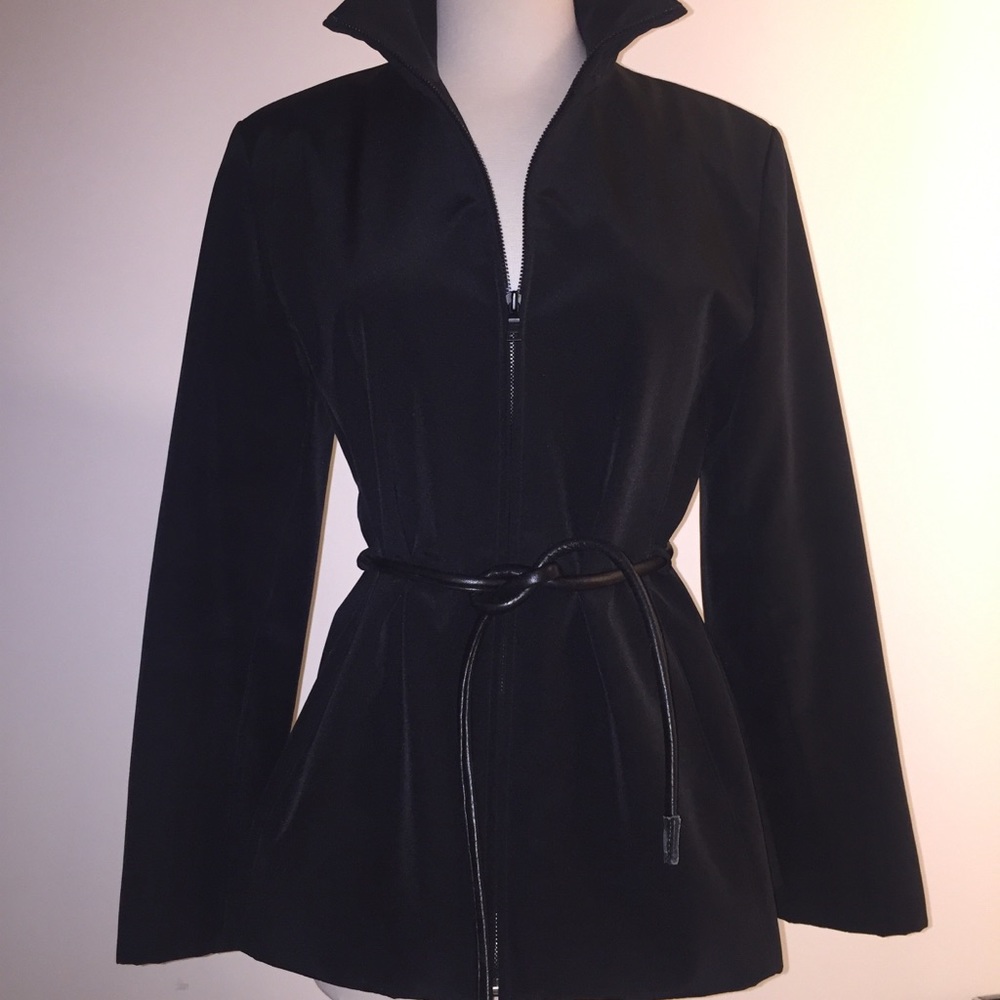 Andrew Marc Belted Jacket